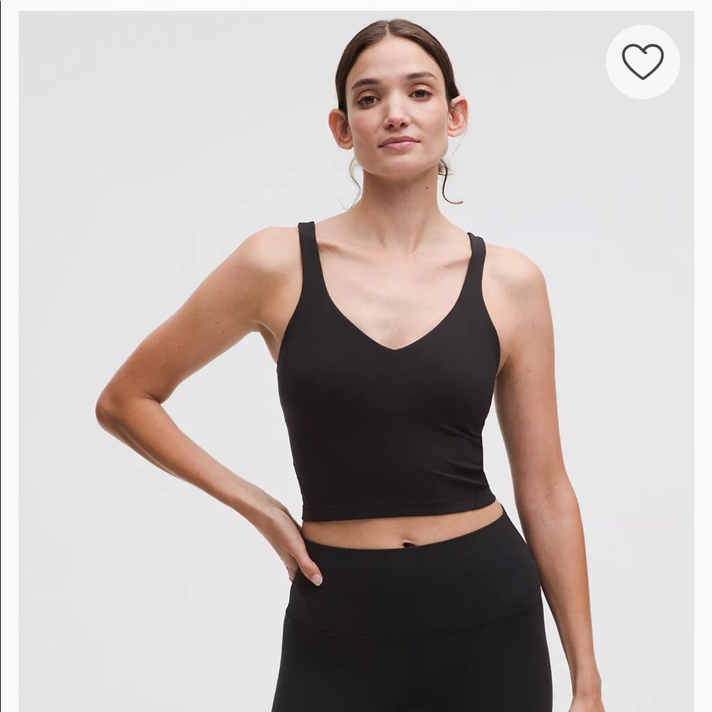 Aligned tank top